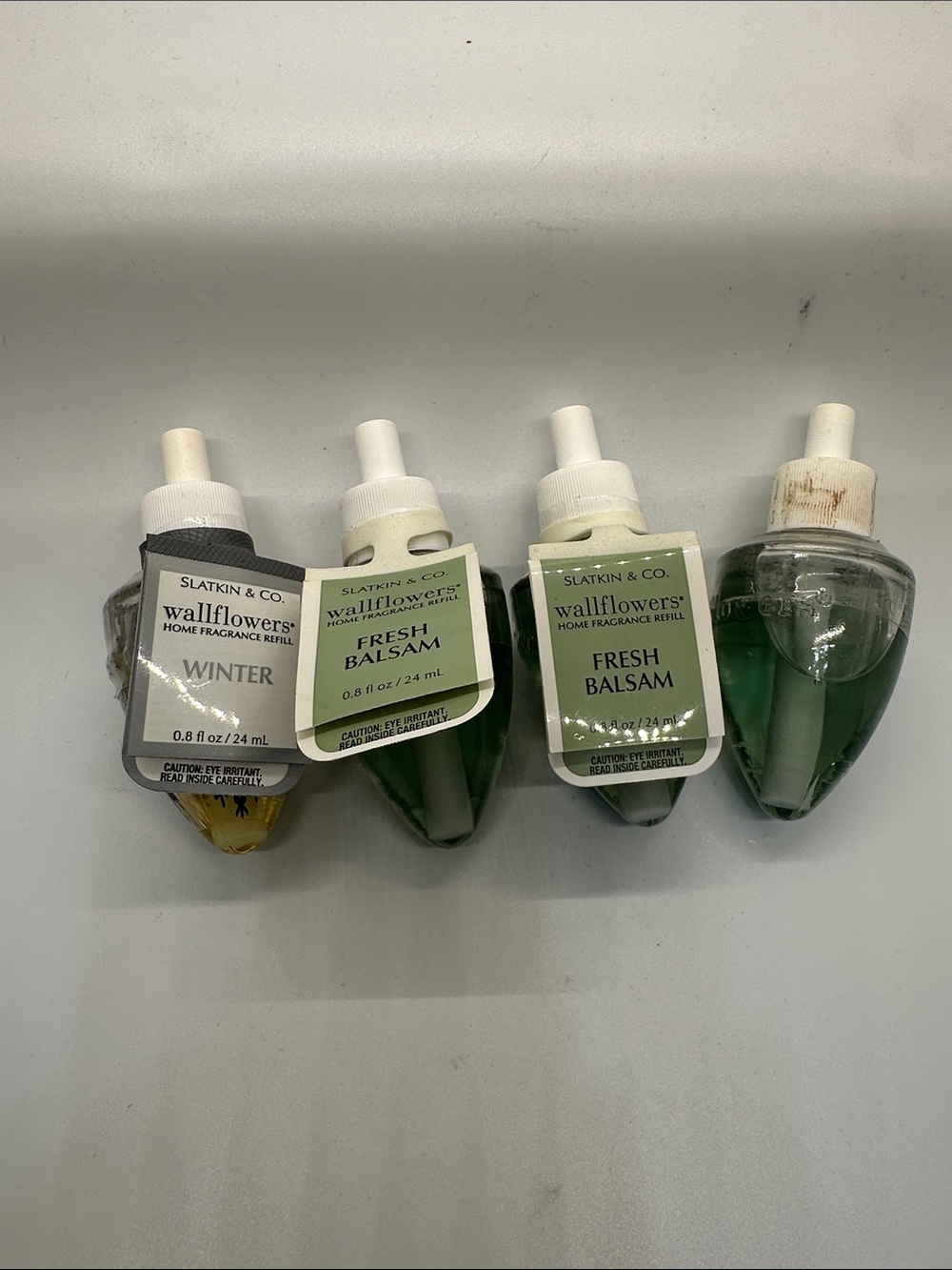 Slatkin & Co. Wallflowers Home Fragrance Refills - Fresh Balsam and Winter